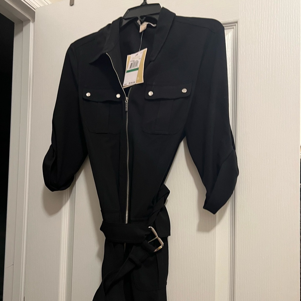 NWT Michael Kors New black dress size 12